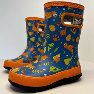 Bogs Size 11 Skipper Kids’ Rain Boots